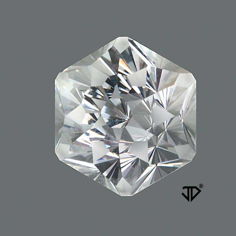 Crystalline Quartz Super Nova™ Cut 34.65 carats John Dyer Gems