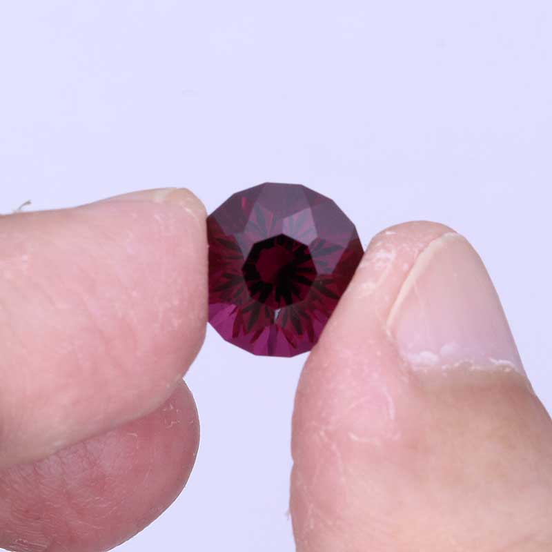 Rhodolite Garnet view 3
