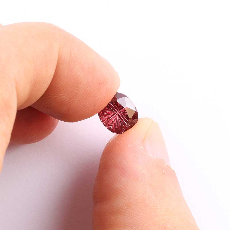 Rhodolite Garnet view 3