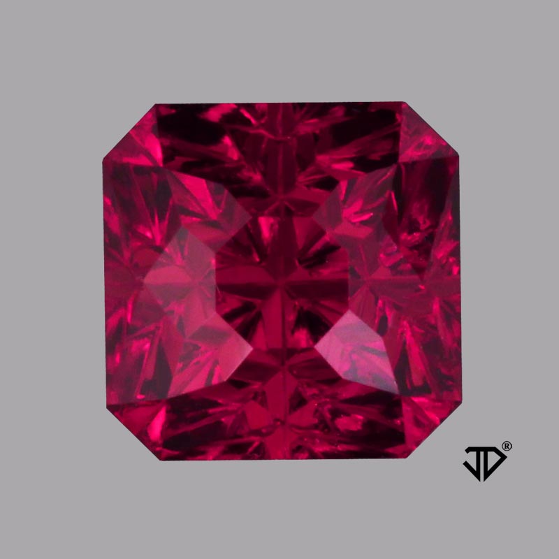 Rose Malaya Garnet gemstone