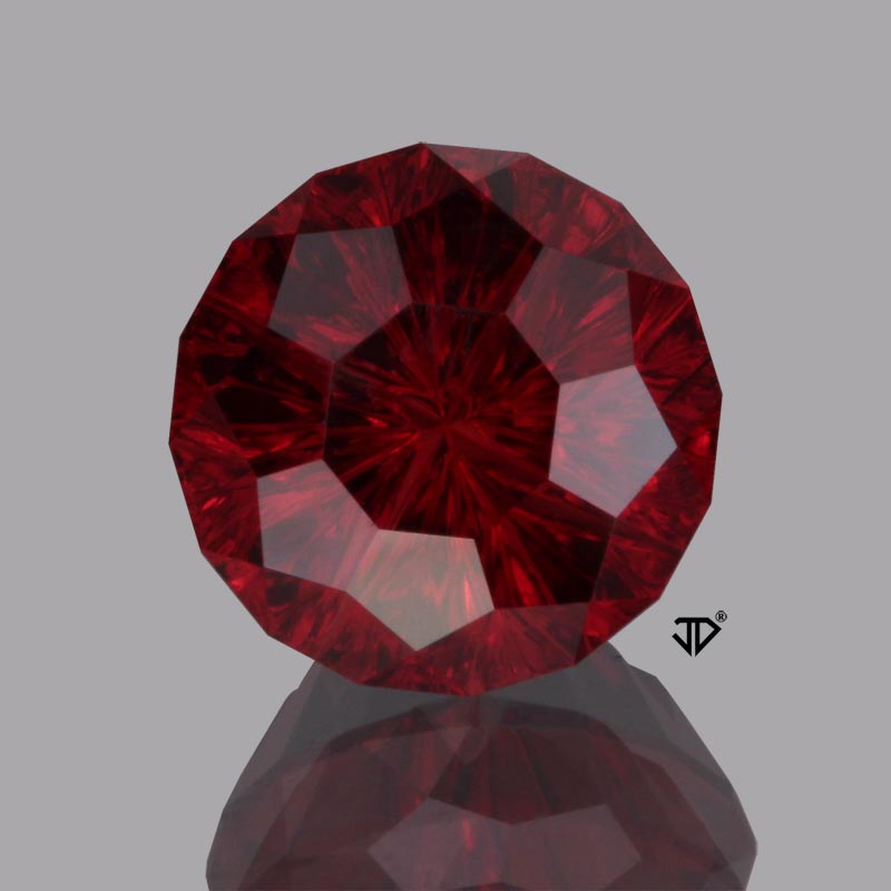 Rose Malaya Garnet gemstone