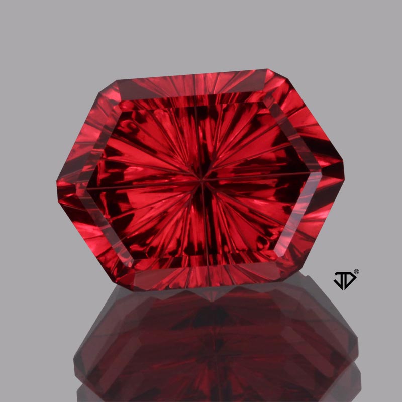 Rose Malaya Garnet gemstone