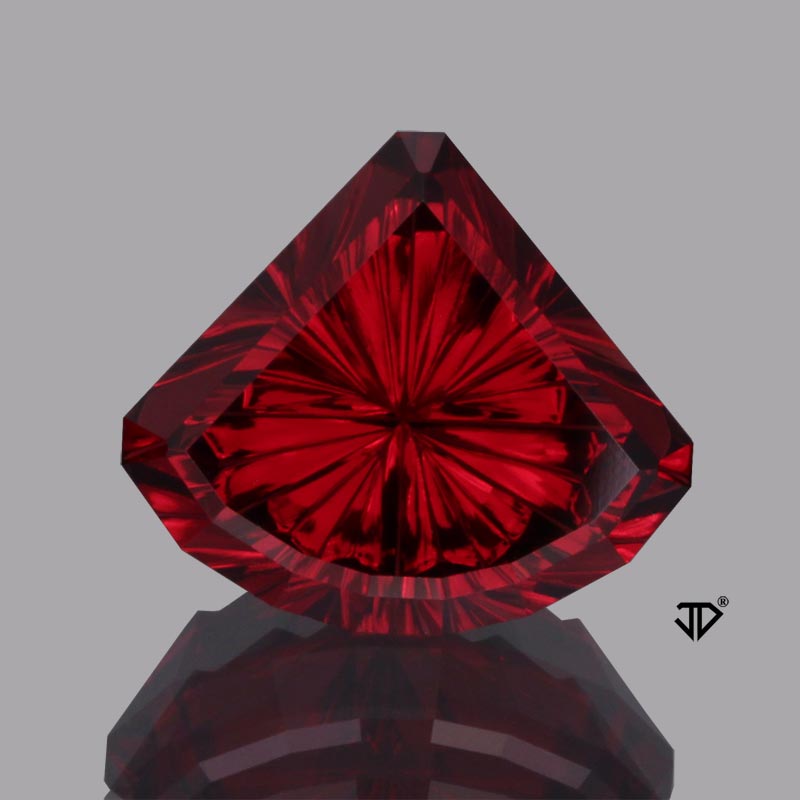 Rose Malaya Garnet gemstone