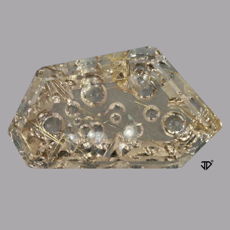 Rutilated Quartz gemstone