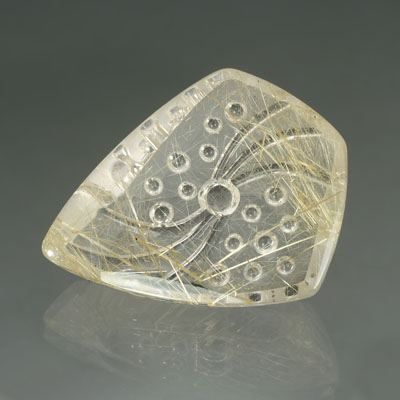 Rutilated Quartz gemstone