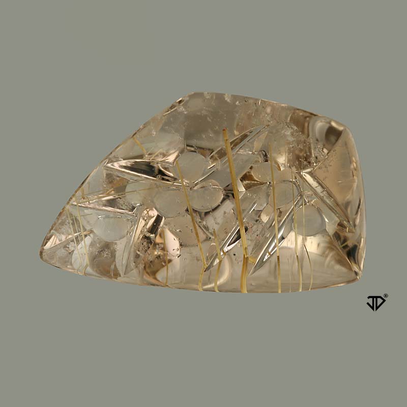 Rutilated Quartz gemstone