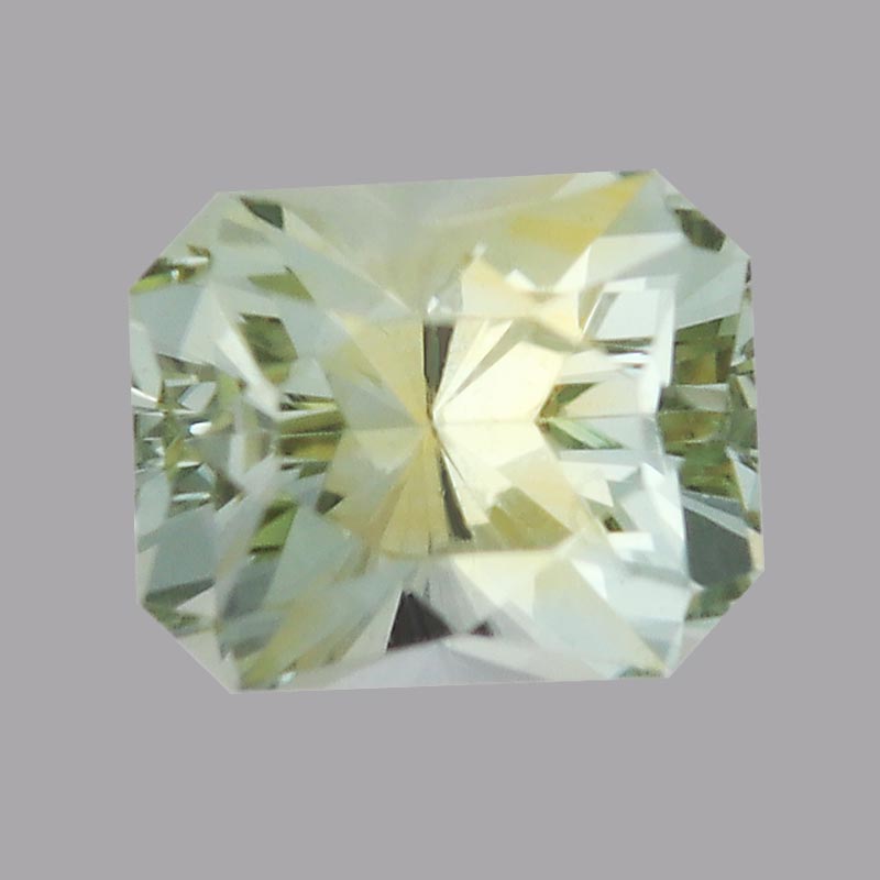 Yellow Green Montana Sapphire gemstone