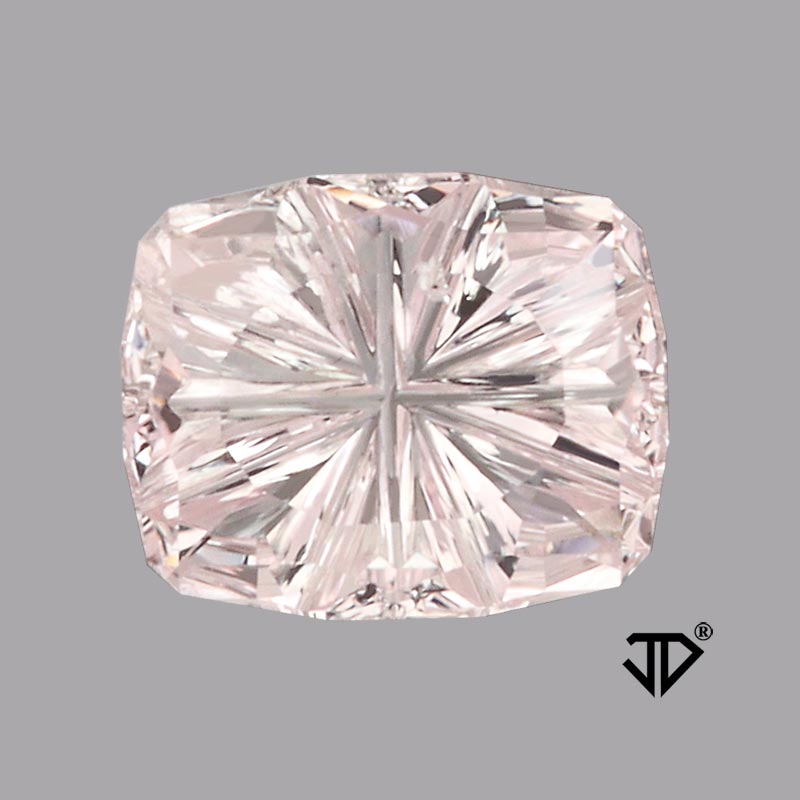 Pale Peach Sapphire gemstone