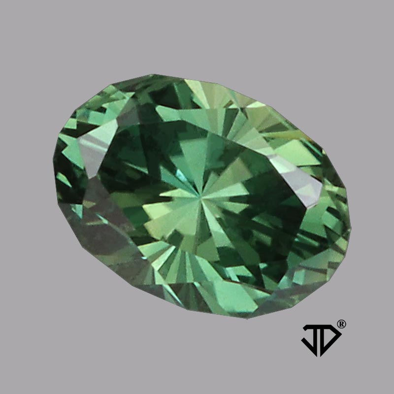 Green Australian Sapphire gemstone