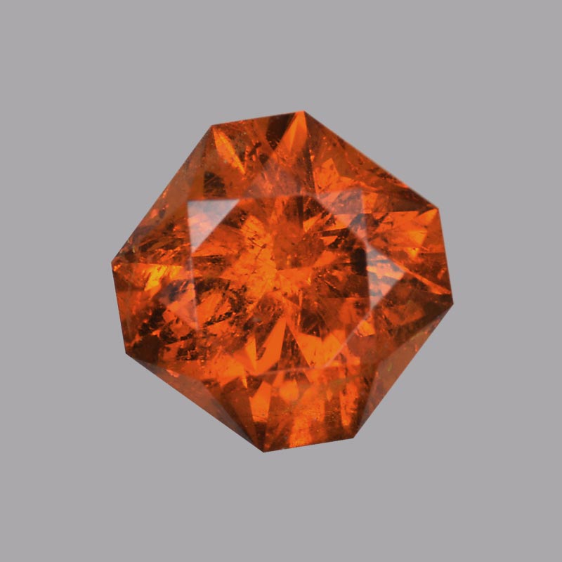 Orange Sapphire Gemstone 0.34ct John Dyer/Precious Gemstones Co. Catalog