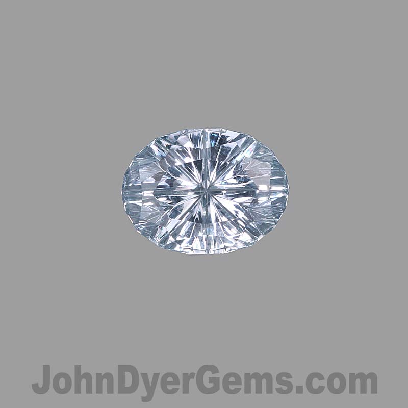 Silver Montana Sapphire gemstone