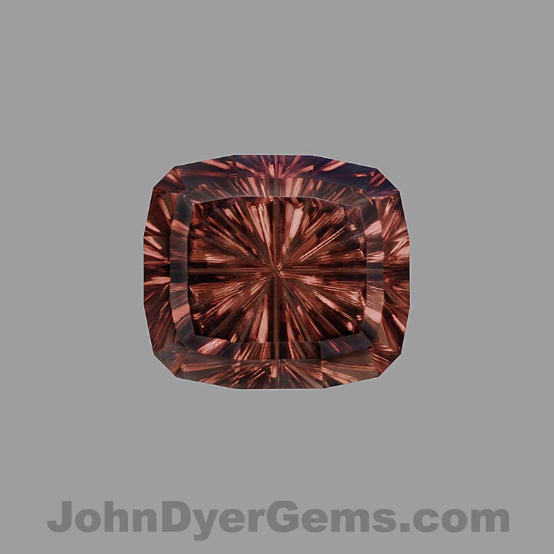 Reddish Brown Zircon gemstone