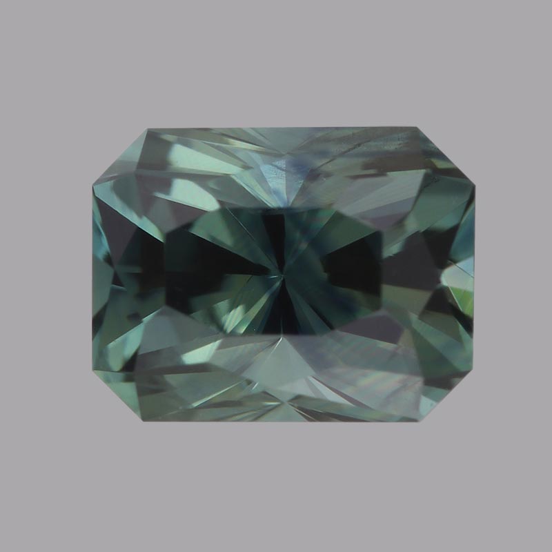 Teal Australian Sapphire gemstone