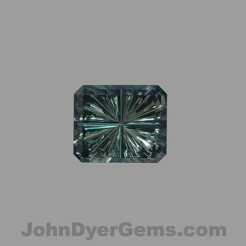 Teal Australian Sapphire gemstone