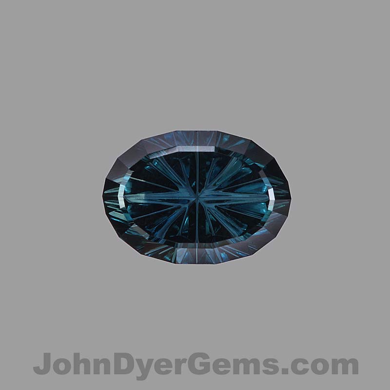 Teal Australian Sapphire gemstone