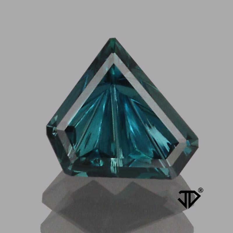 Teal Australian Sapphire gemstone