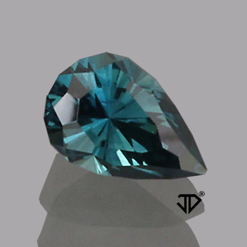 Teal Australian Sapphire gemstone