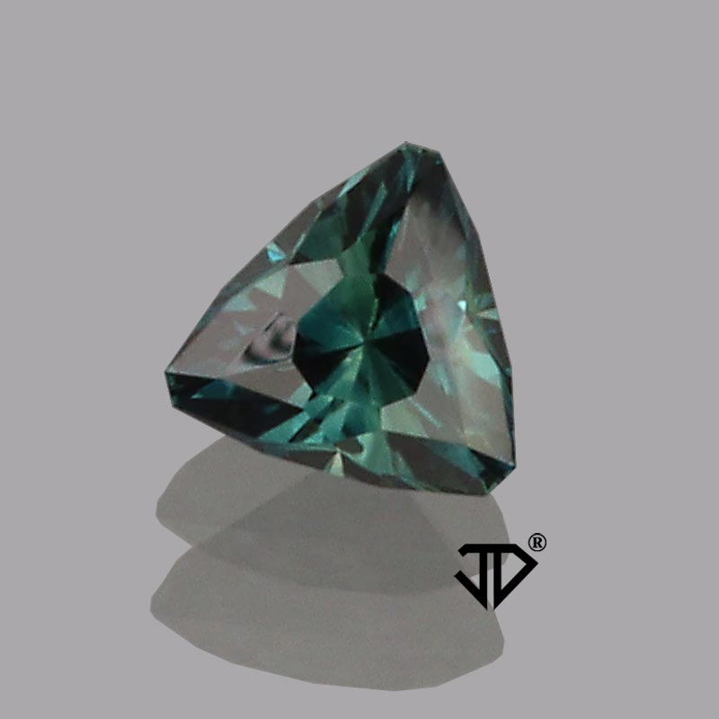 Teal Australian Sapphire gemstone