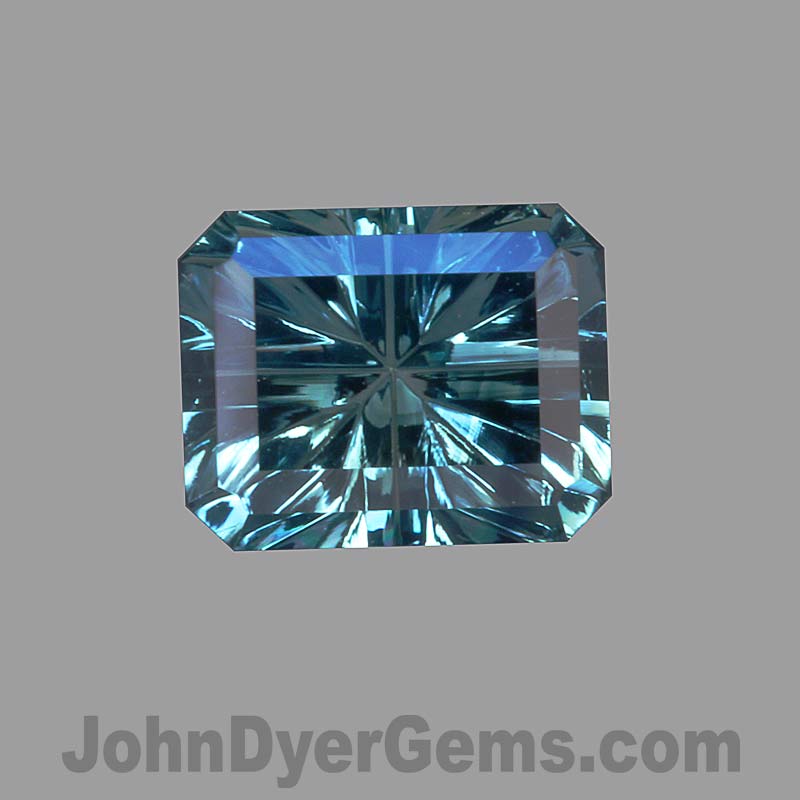 Teal Australian Sapphire gemstone