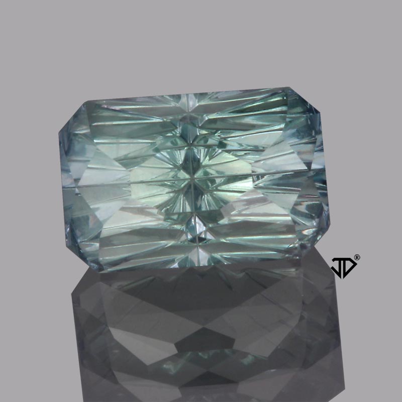 Teal Montana Sapphire gemstone