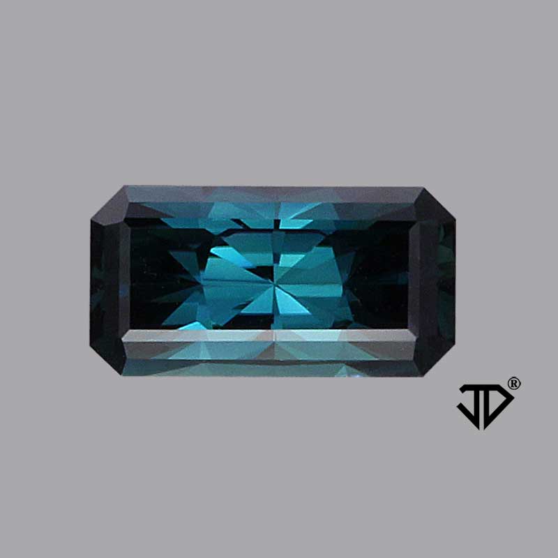 Teal Australian Sapphire gemstone