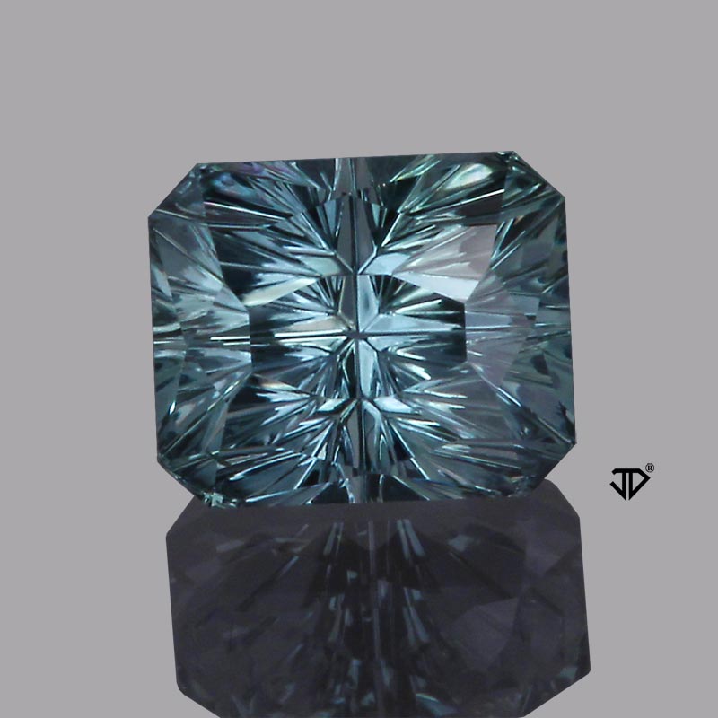 Teal Montana Sapphire gemstone