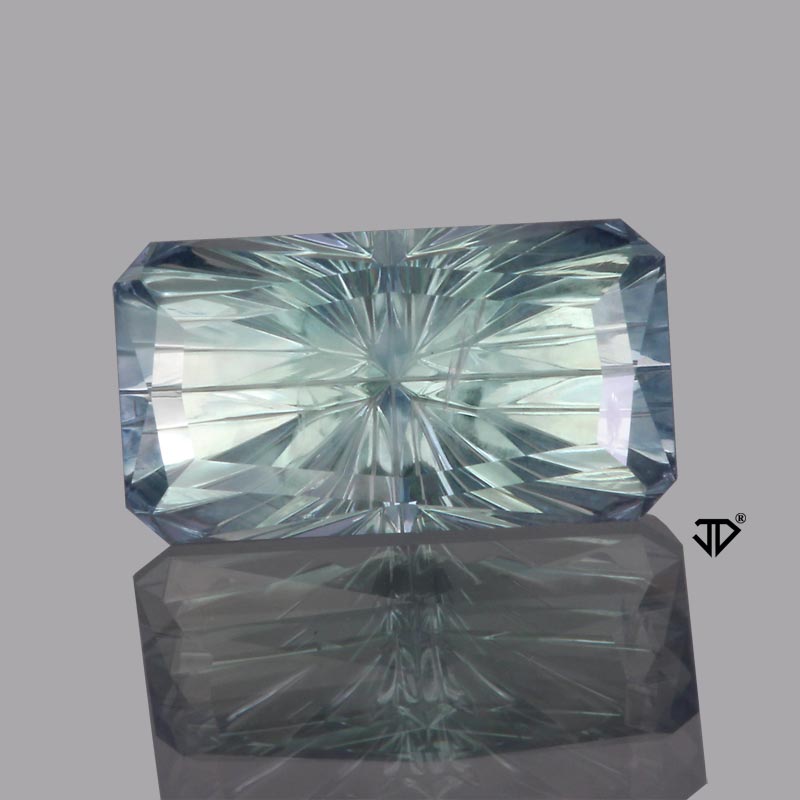 Teal Montana Sapphire gemstone