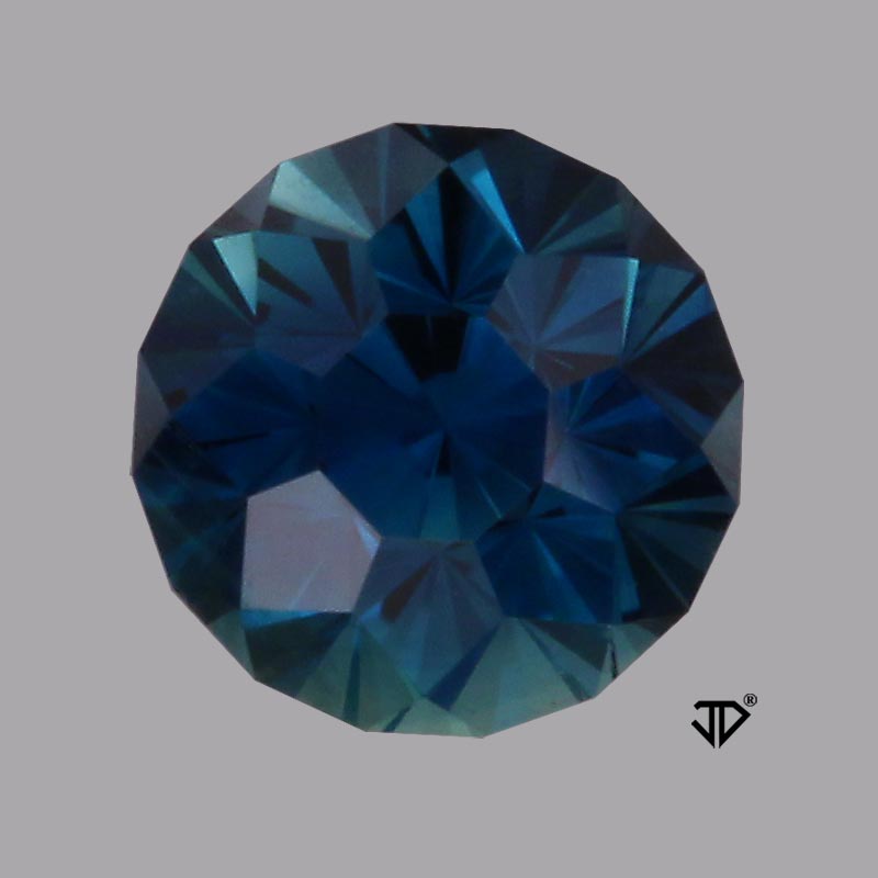 Teal Australian Sapphire gemstone