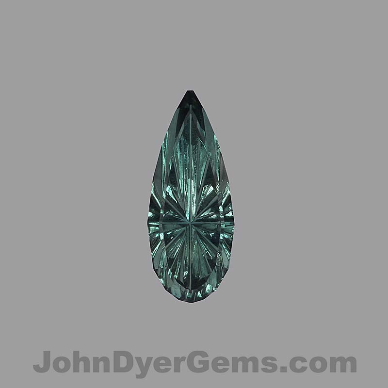 Teal Australian Sapphire gemstone
