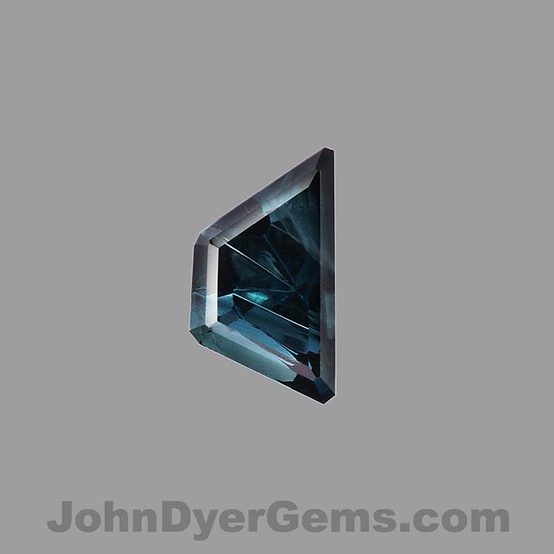 Teal Australian Sapphire gemstone