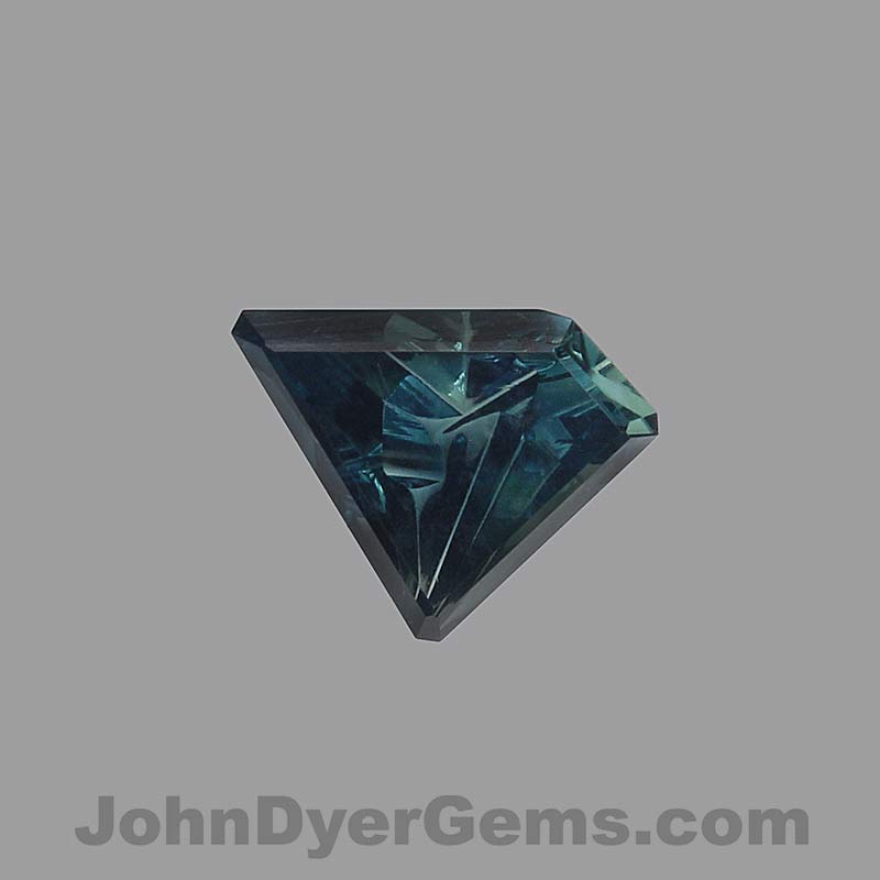 Teal Australian Sapphire gemstone