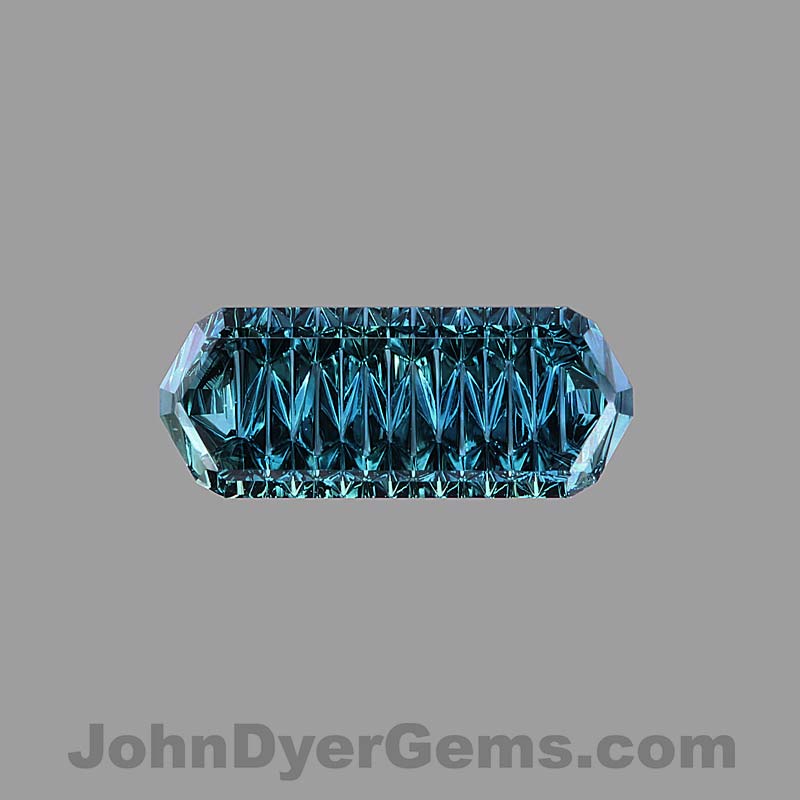 Teal Australian Sapphire gemstone