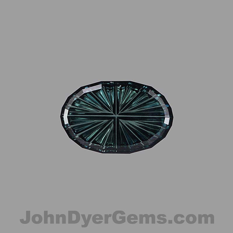 Teal Australian Sapphire gemstone