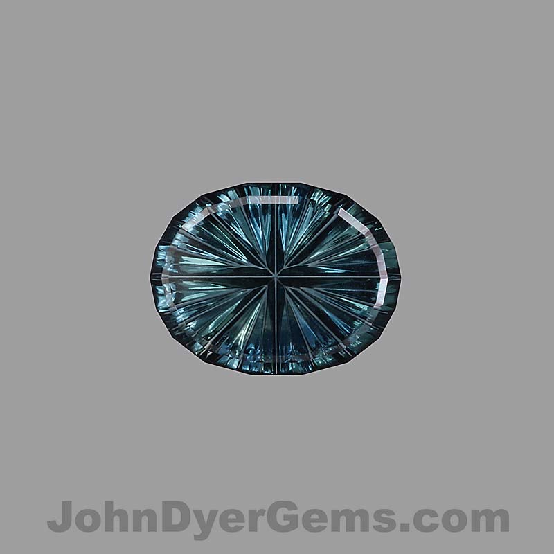 Teal Australian Sapphire gemstone
