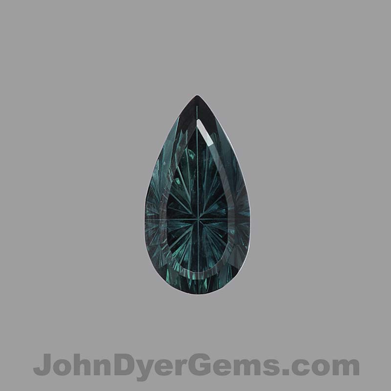 Teal Australian Sapphire gemstone