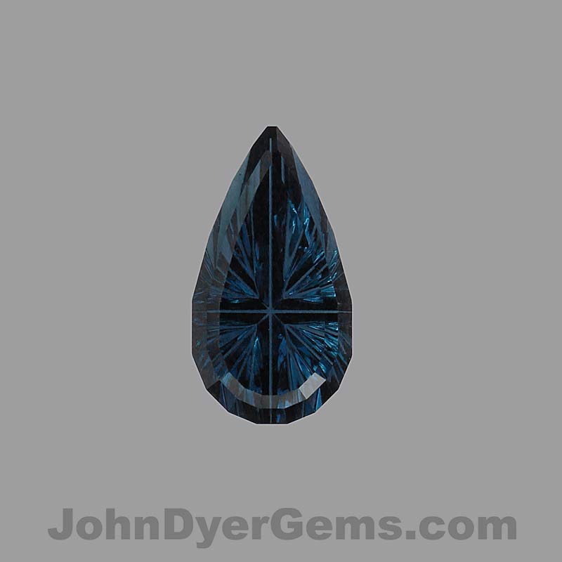 Teal Australian Sapphire gemstone
