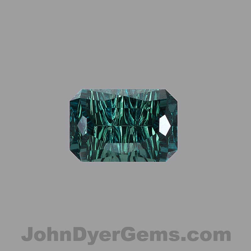 Teal Australian Sapphire gemstone