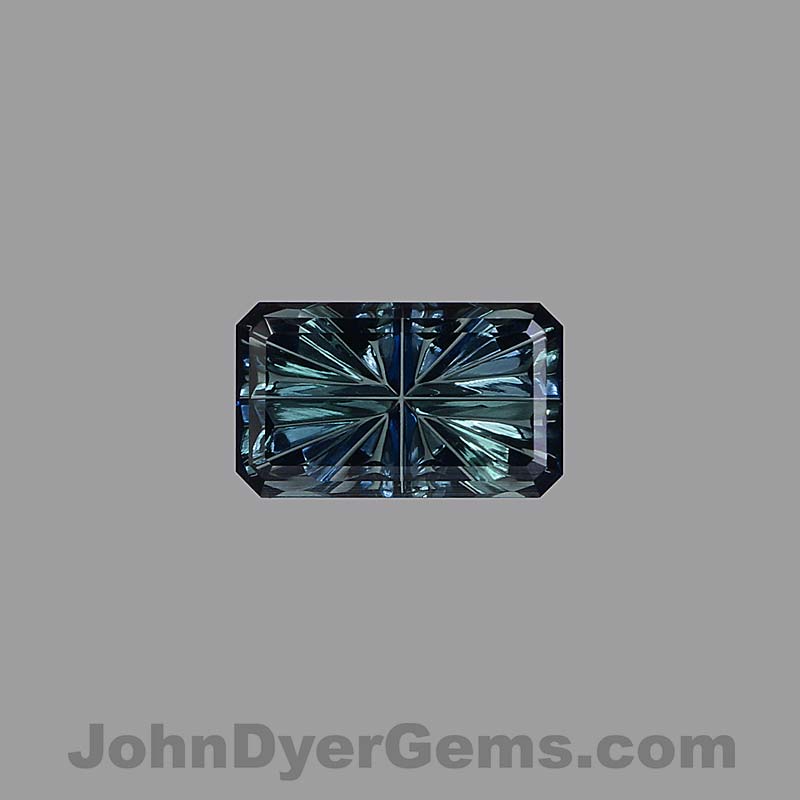Teal Australian Sapphire gemstone