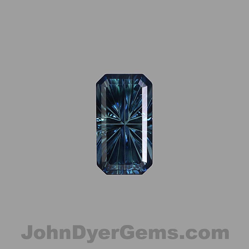 Teal Australian Sapphire gemstone