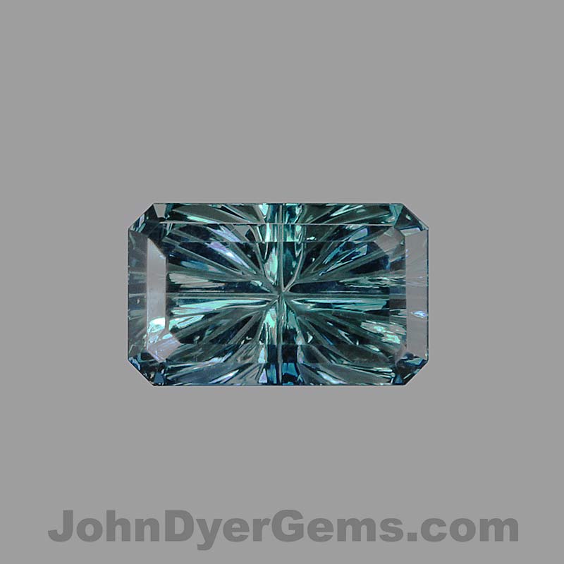 Teal Australian Sapphire gemstone