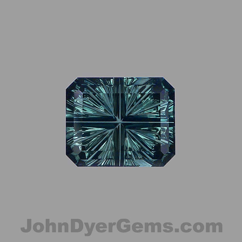 Teal Australian Sapphire gemstone