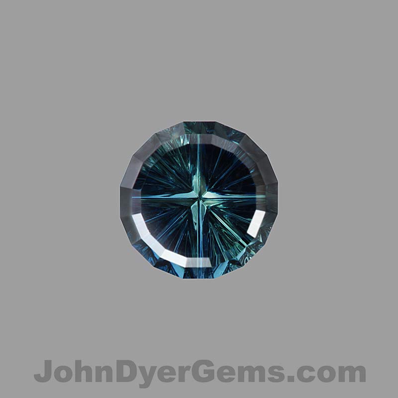 Teal Australian Sapphire gemstone