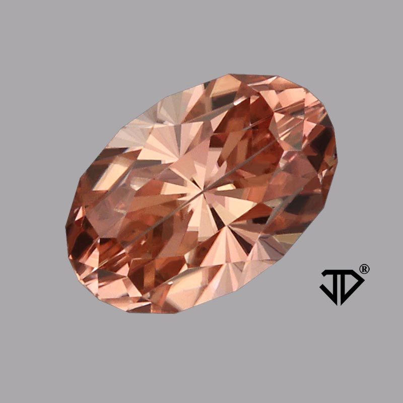 Orange Tourmaline gemstone