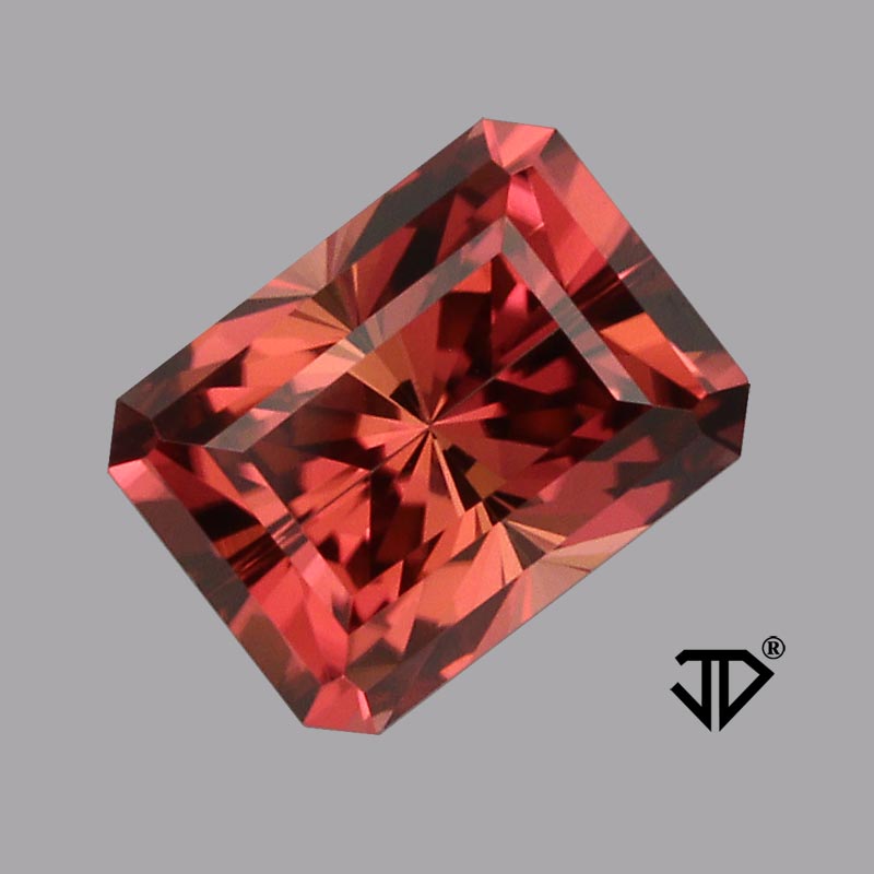 Brownish Red Tourmaline gemstone