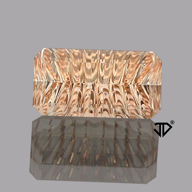 Yellow/Pink Tourmaline gemstone