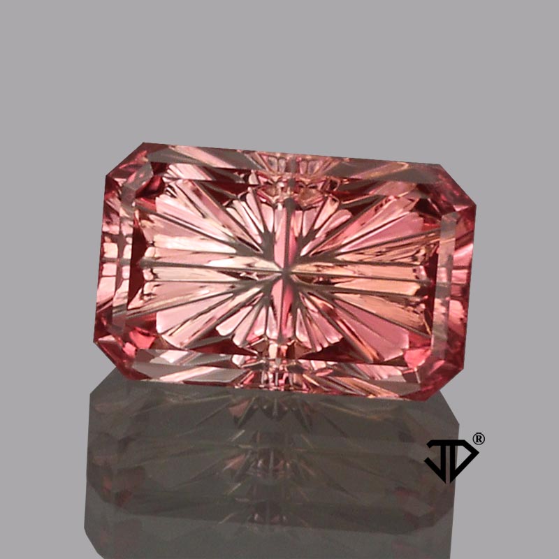 Bicolor Pink Tourmaline gemstone