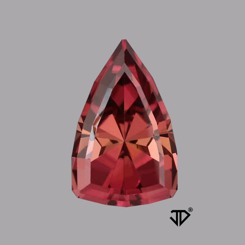 Red/Pink/Brown Tourmaline gemstone