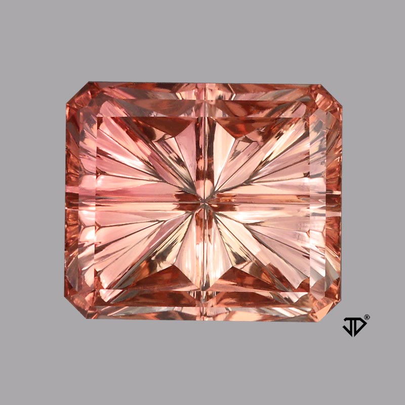 Bicolor Pink Tourmaline gemstone