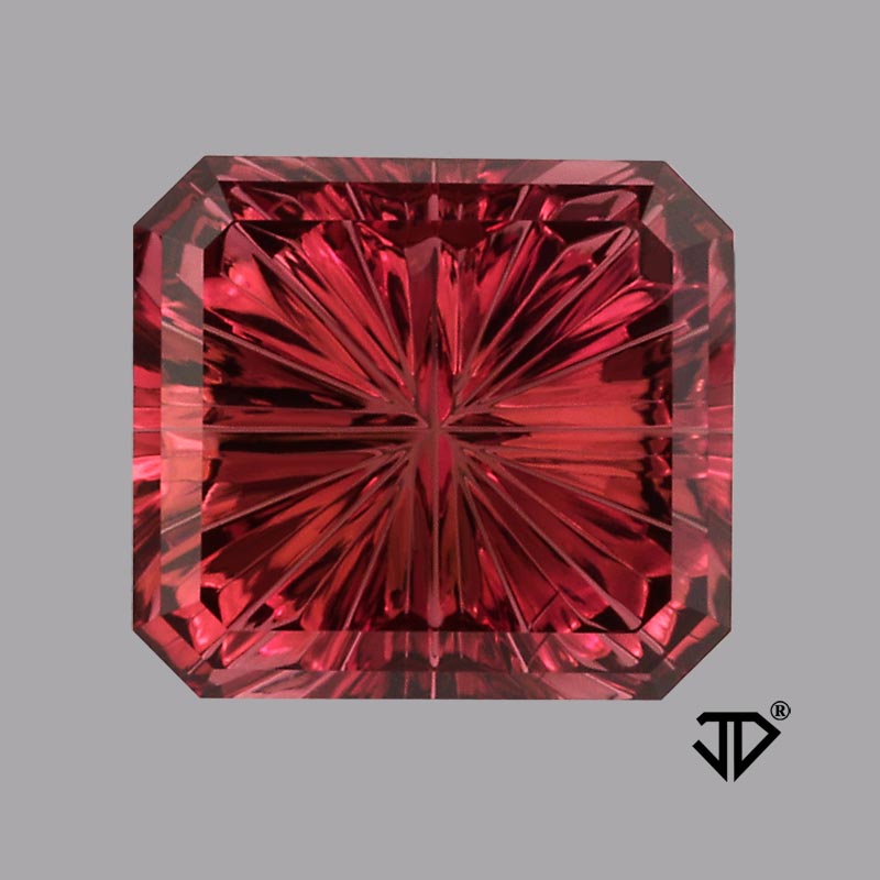 Red/Pink/Brown Tourmaline gemstone