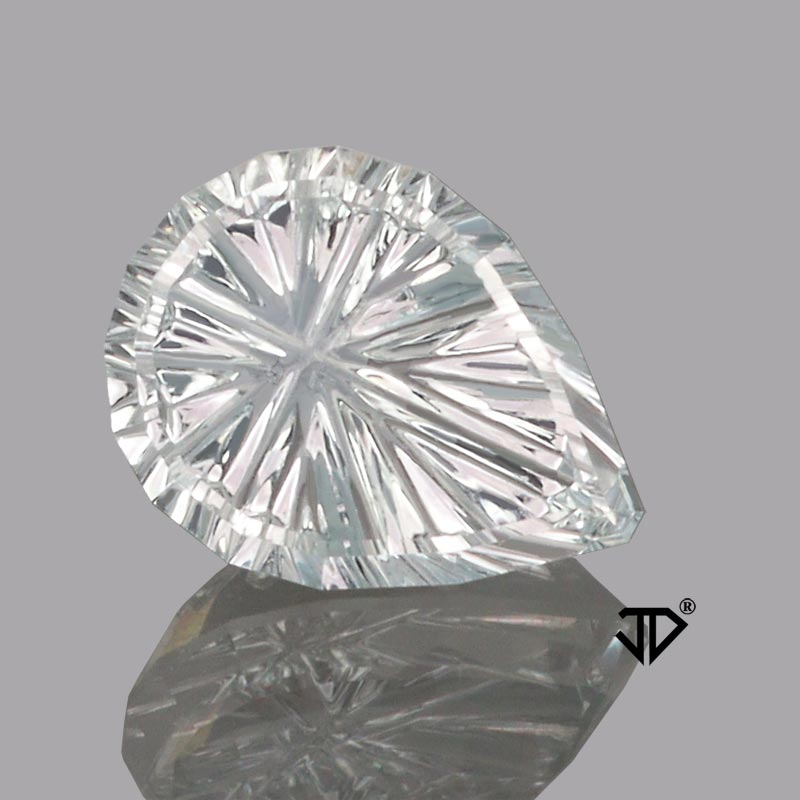 Light Gray Montana Sapphire gemstone